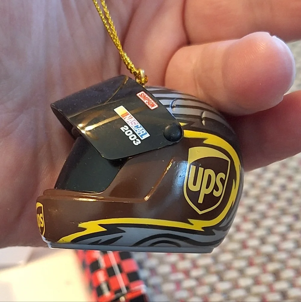 Nascar helmet owned
